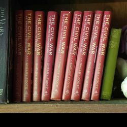 9 The Cival War Shelby Foote  Book Set 