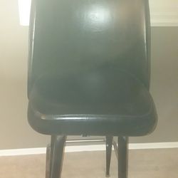 30" leather bar stool (2)