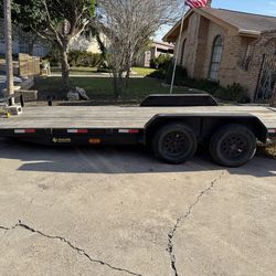 20ft car hauler with title