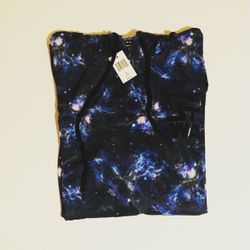 NWT Disney Our Universe Star Wars Galaxy Pullover Hoodie