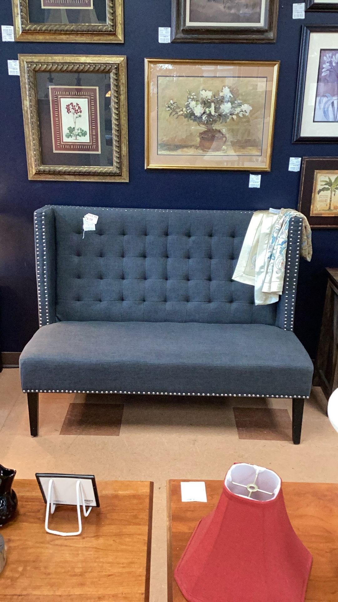 Grey Banquet Seating