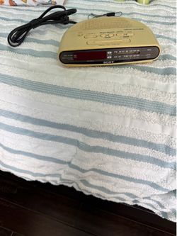 Sony alarm clock