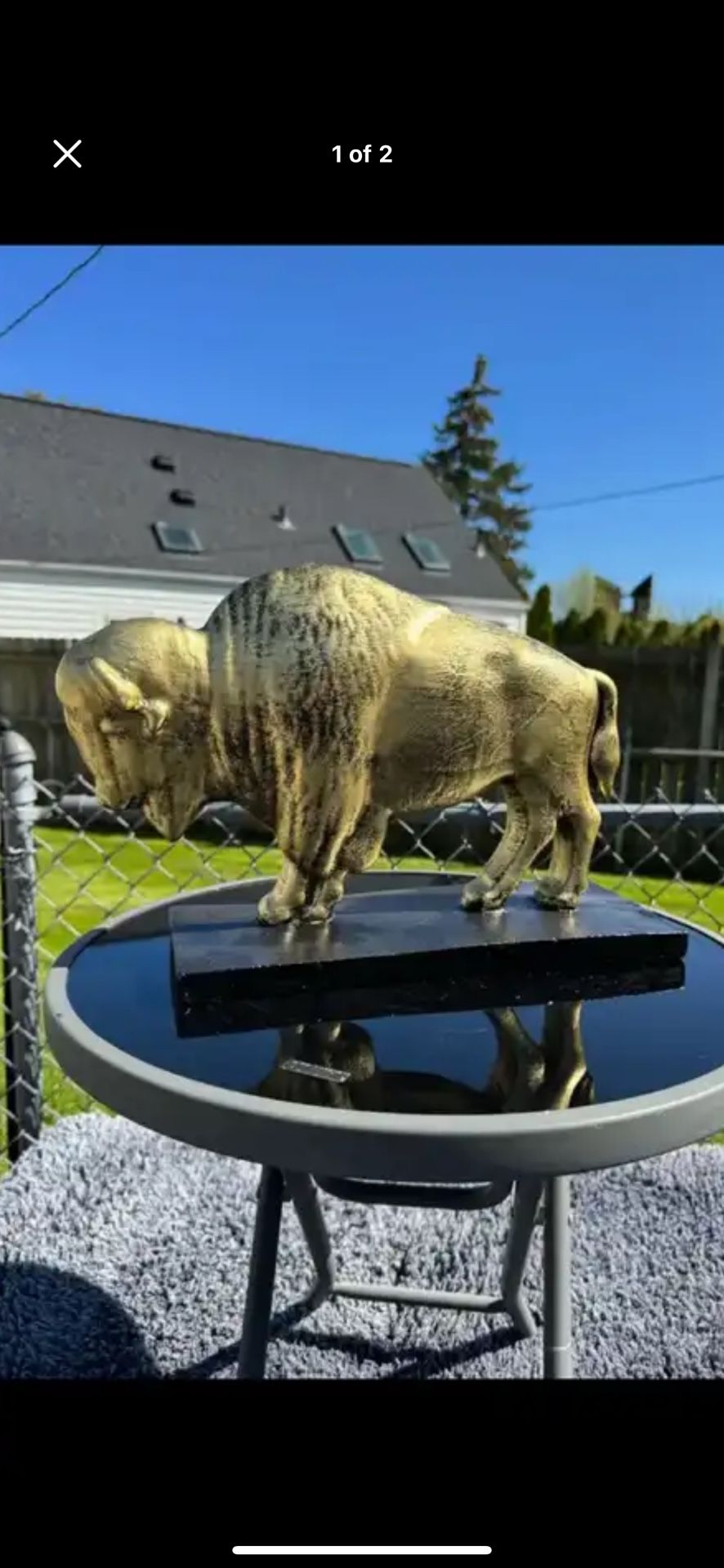 The Golden Buffalo Statue