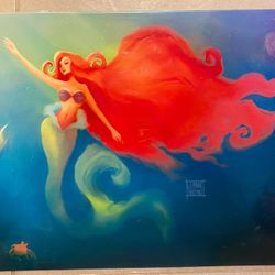 Fan Art Mermaid Print For Framing