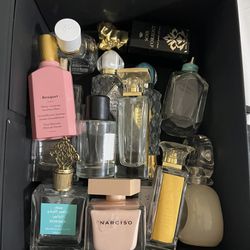Box Full Of Empty Cologne/Perfume