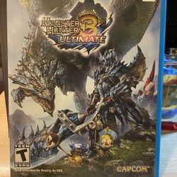Monster Hunter 3 Ultimate (Nintendo Wii U, 2013), CIB Works !