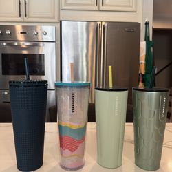 Starbucks tumblers