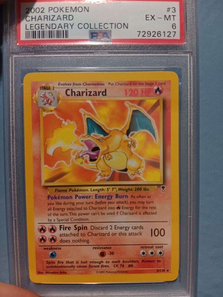 Pokemon Charizard Legendary Collection Non Holo