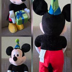 *****DISNEY MICKEY MOUSE STANDING PLUSH*****