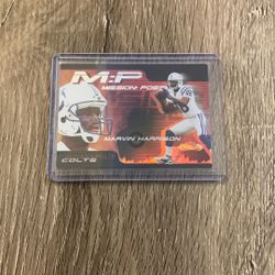 Marvin Harrison Mission Possible 2000 Fleer Card