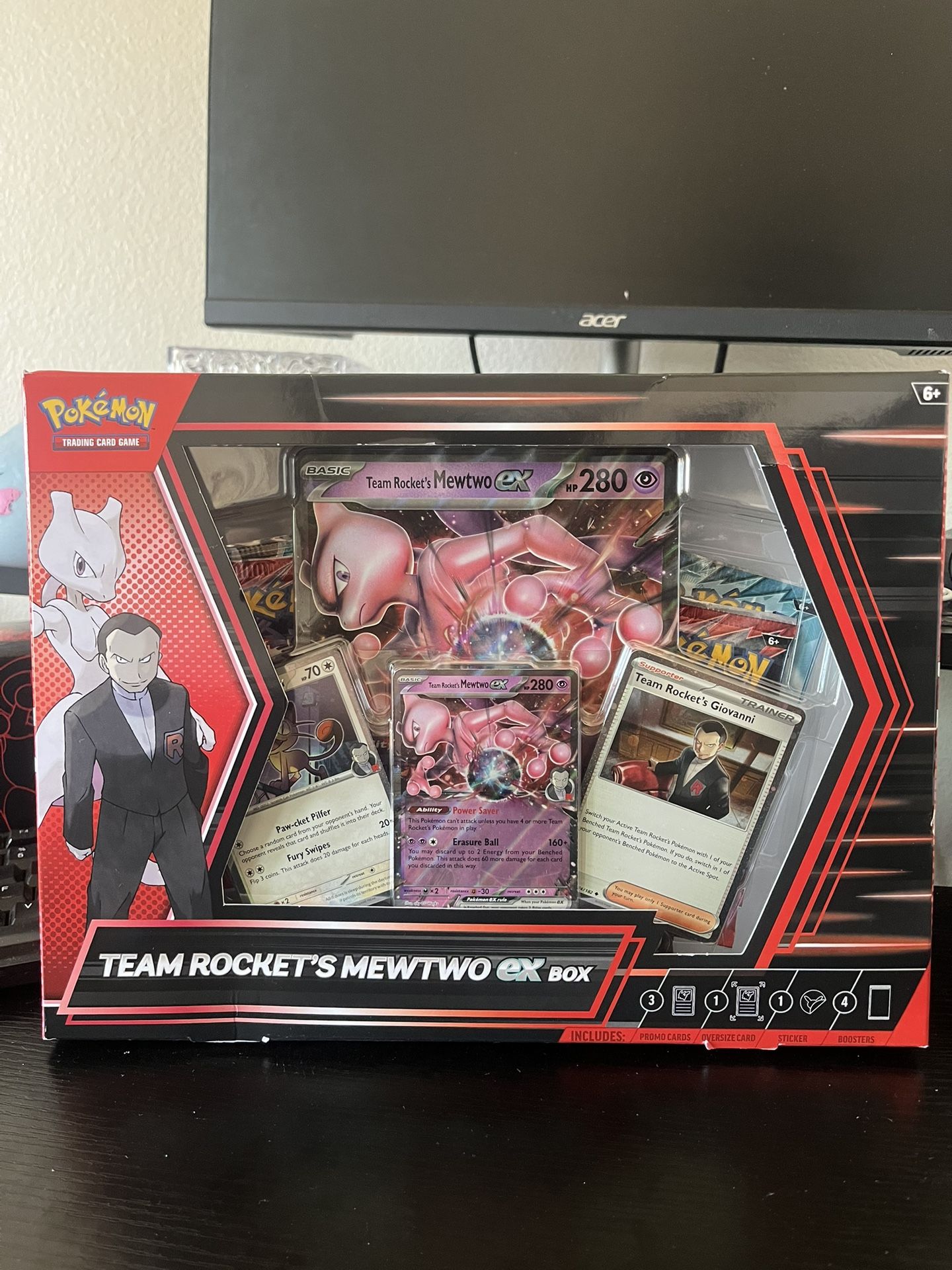 Destined Rivals | Team Rocket’s Mewtwo Ex Box | Check Description