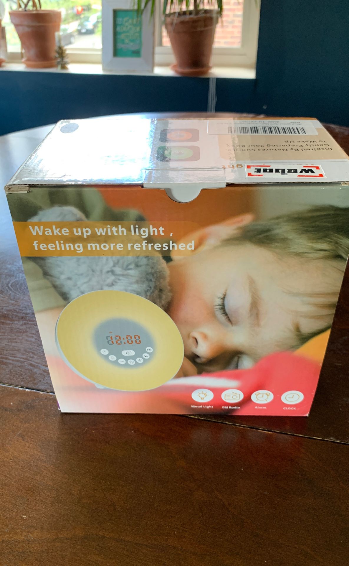 Sunrise Alarm Clock with Digital LED Clock and Bluetooth Speaker
