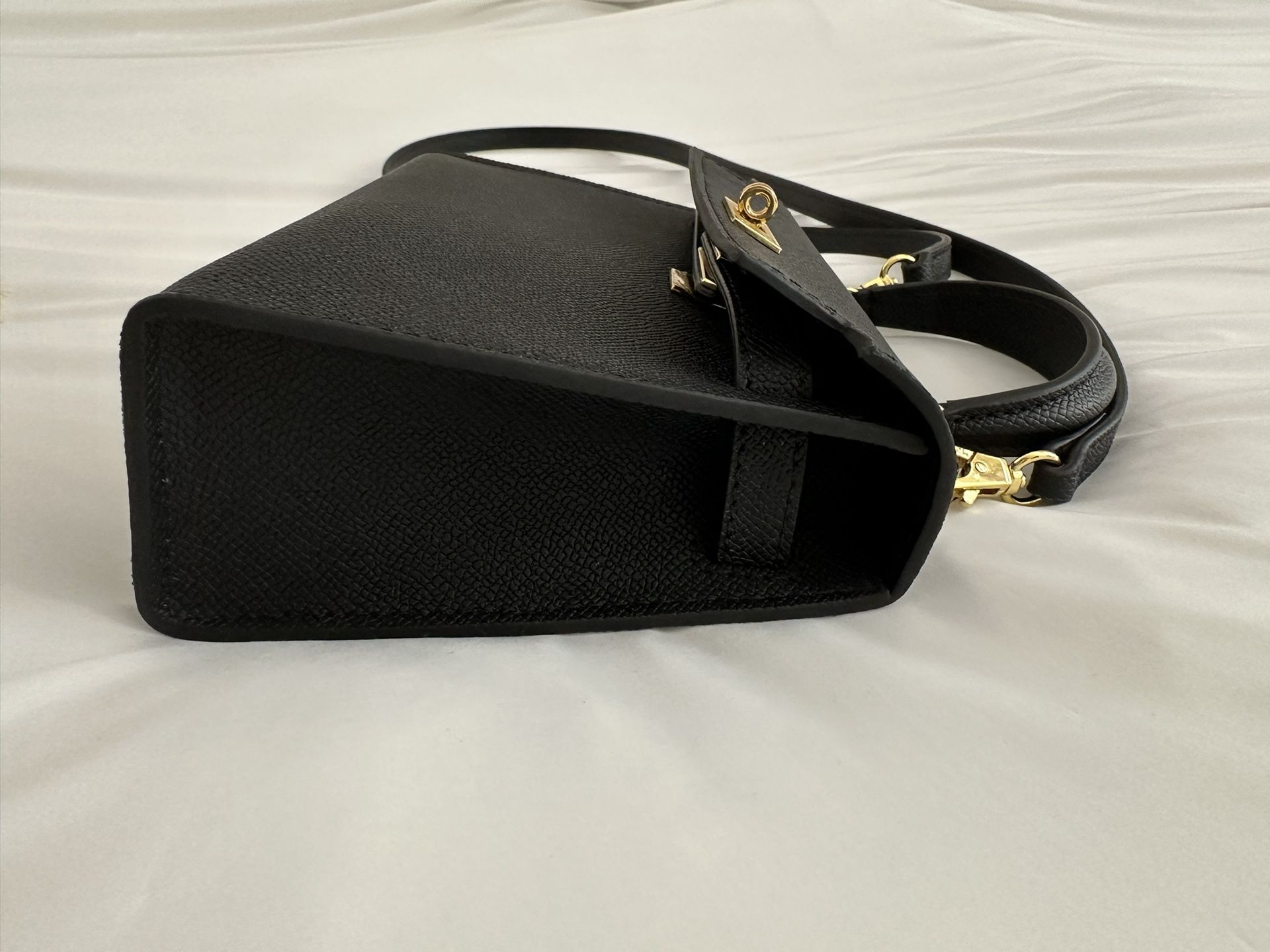 Black Mini Kelly Bag Dupe (NEW)