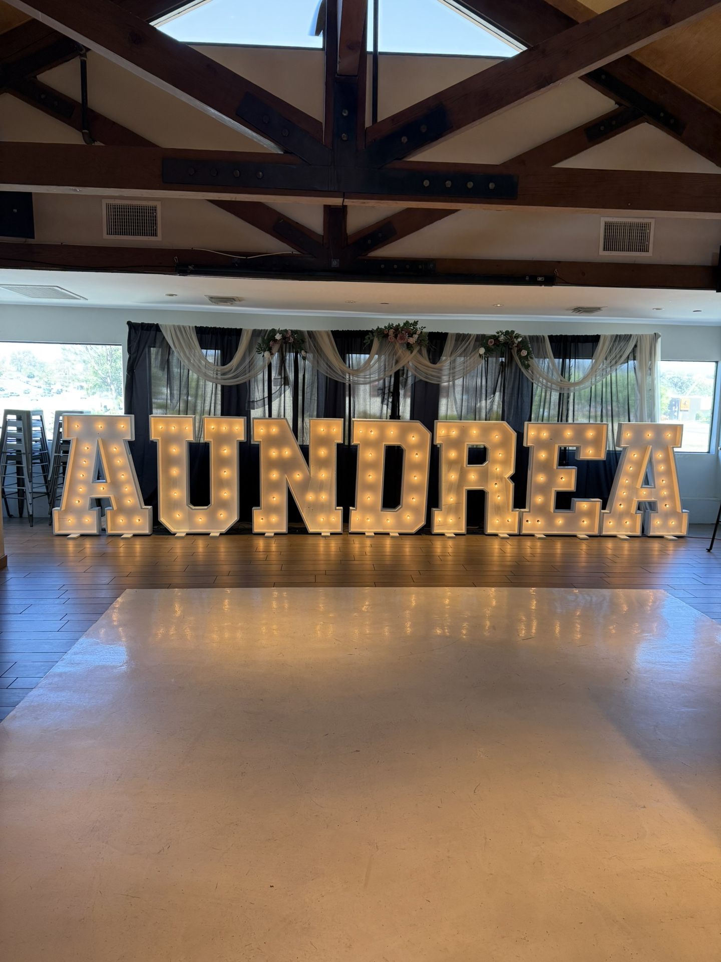 Marquee Light Up Letters