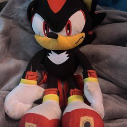 Shadow The Hedgehog Plush Backpack