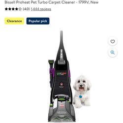Bissell Proheat Pet Turbo Carpet Cleaner 