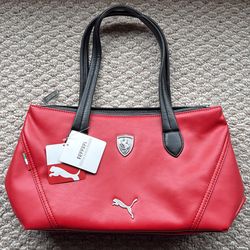 ITALY EXCLUSIVE Ferrari Puma handbag