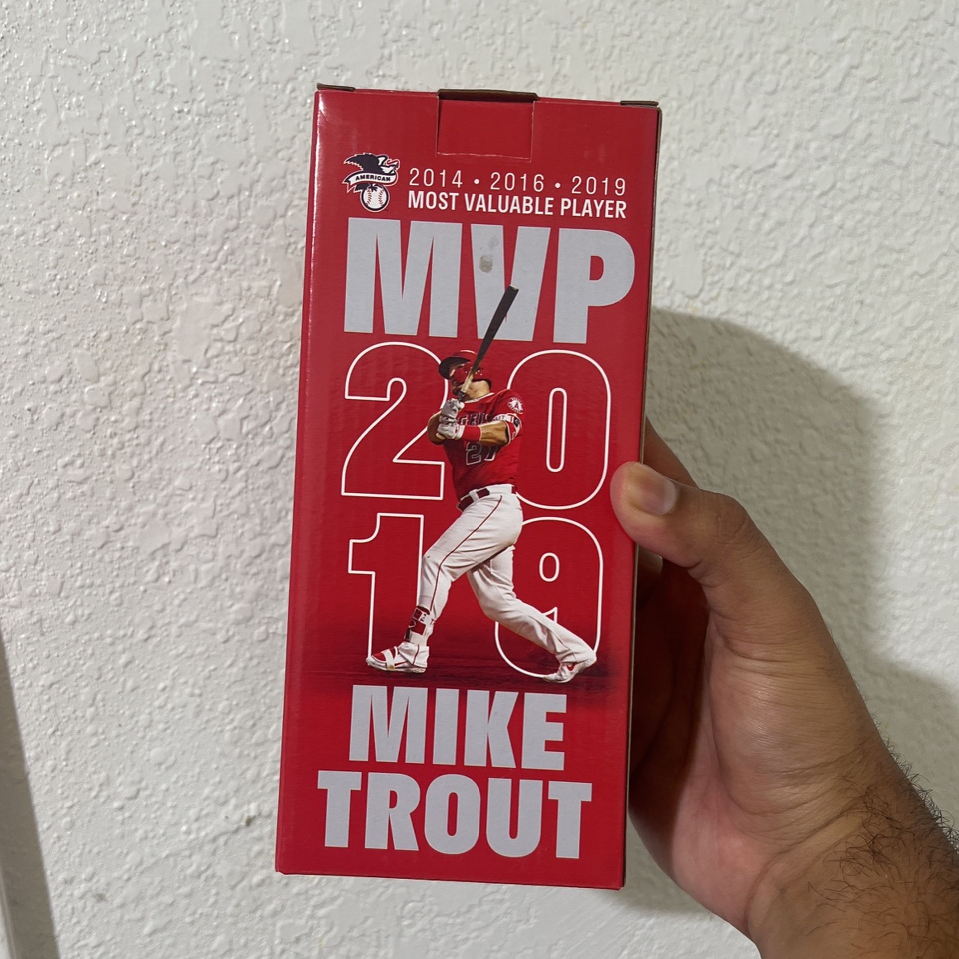 MIKE TROUT BOBLE HEAD MVP 2019,New Products : American Fashion Style Bags On Sale