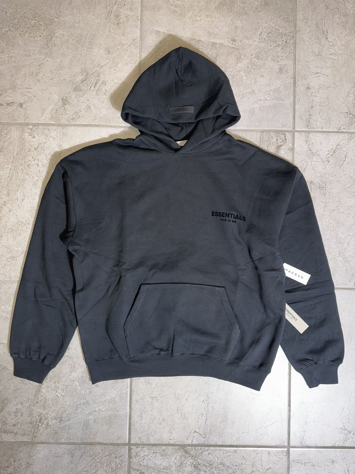 Essentials Fear Of God Black Hoodie