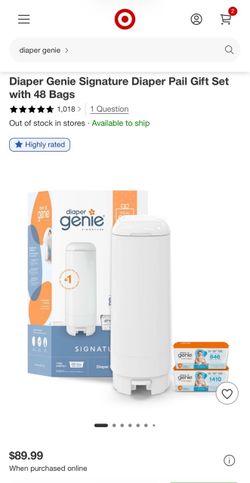 Diaper Genie Signature Diaper Pail