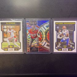 CJ Stroud RC, Anthony Richardson RC, Cody Mauch RC 