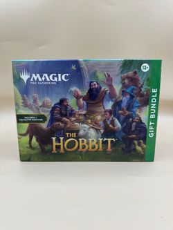 MTG The Hobbit Gift Bundle 9 Play Boosters Collector Booster Promo Lands Brand N