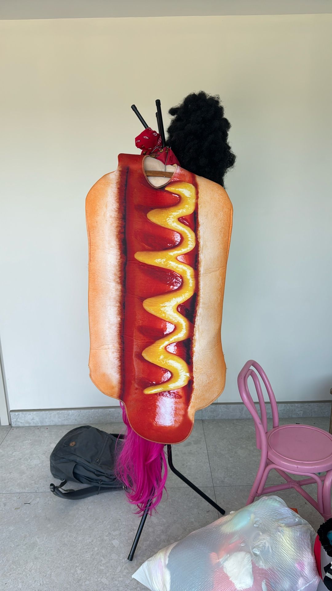 Halloween Hot Dog Costume