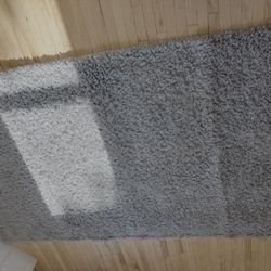 Grey 5 X 8 Rug    Clean Home - No Pets