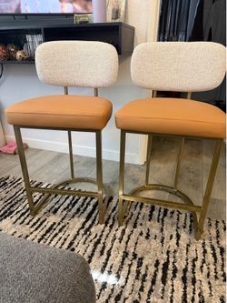 Bar stool set of 2