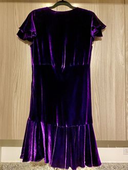 Velvet dress hotsell size 12