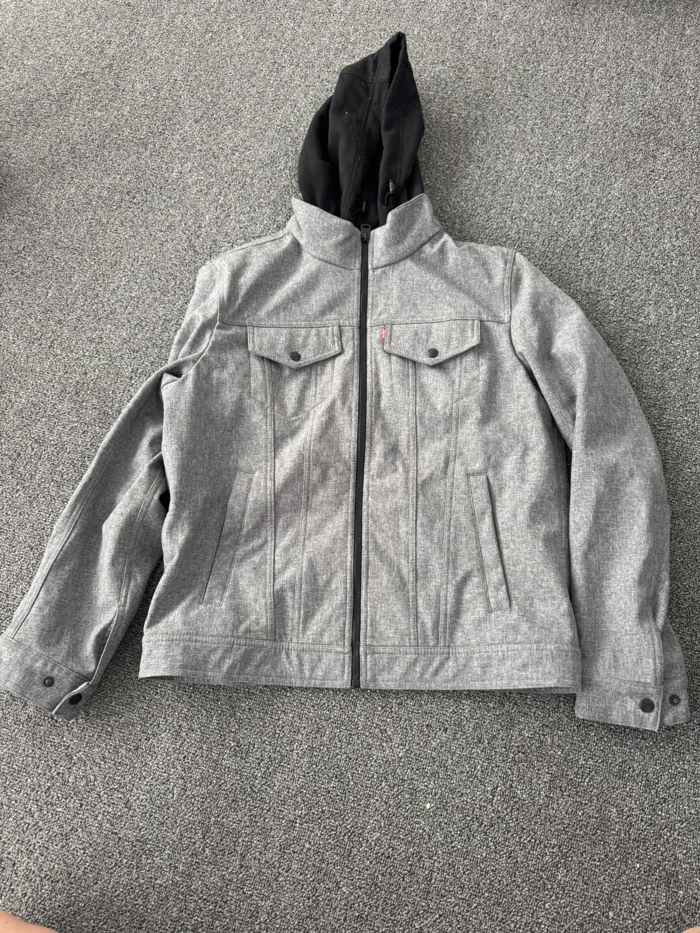 Levi’s mens hooded Jacket size medium