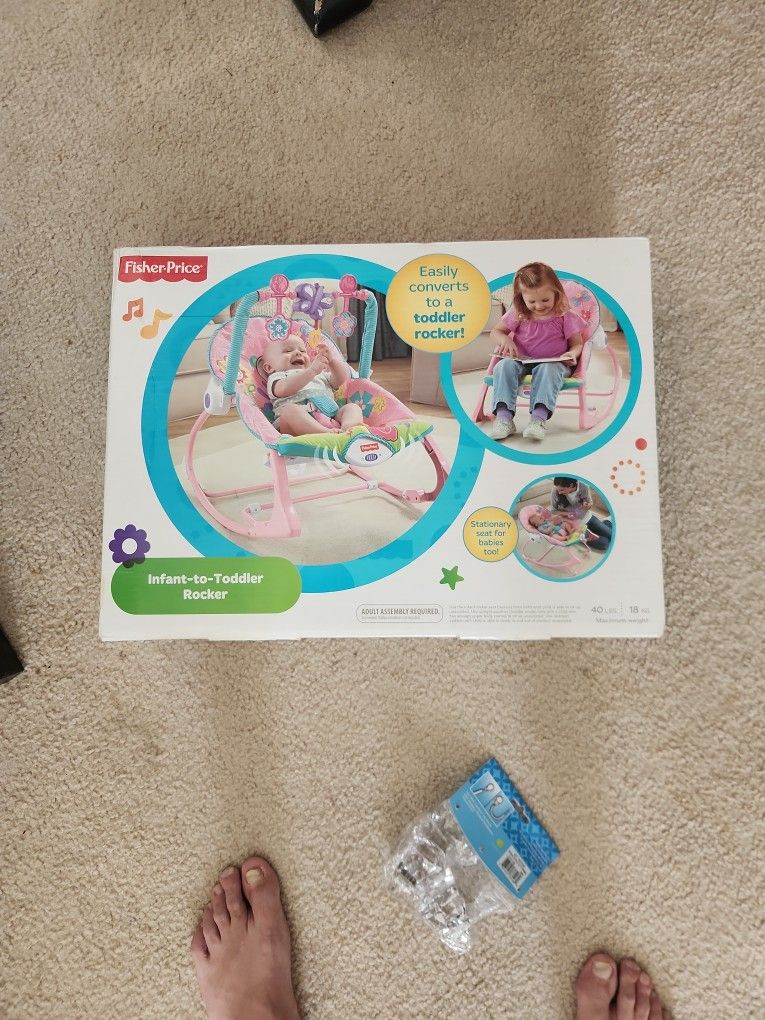 Fisher Price Baby And Then Toddler Rocker