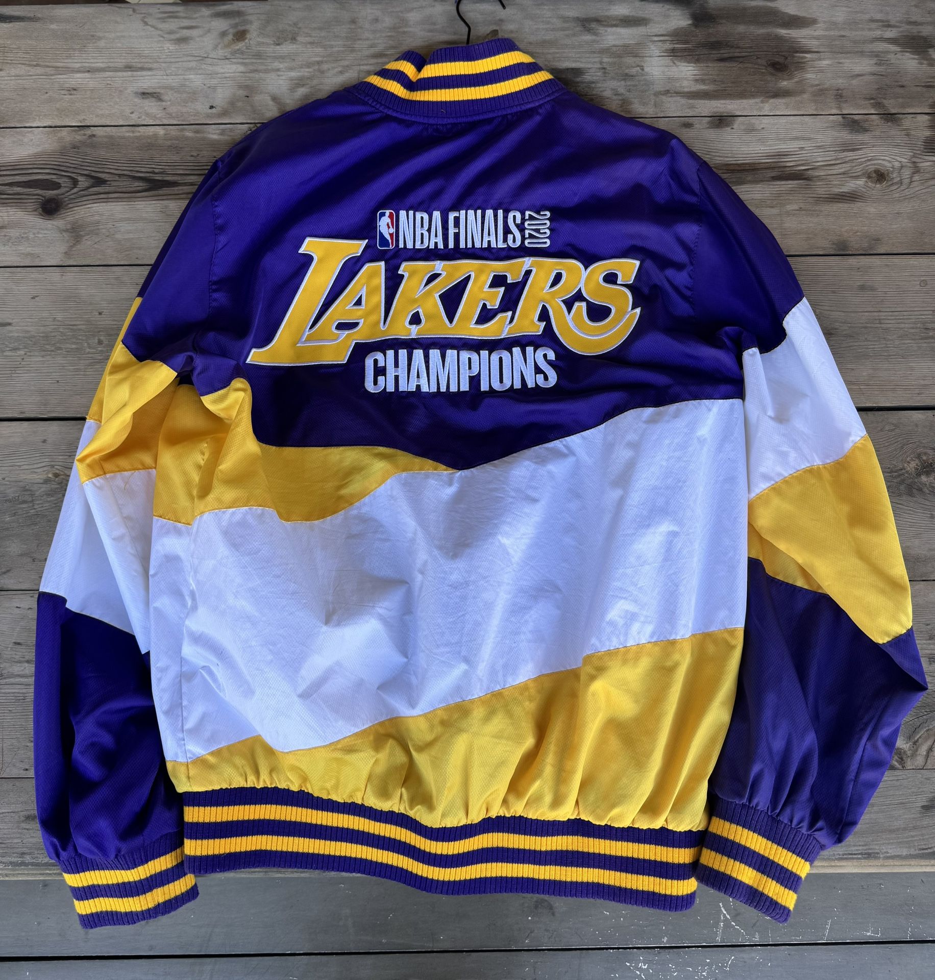 Lakers 2020 NBA Finals Champions Jacket Size L