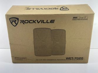 Rockville WET-7020 Indoor/Outdoor Speakers *New/Open Box* (WMP020041)