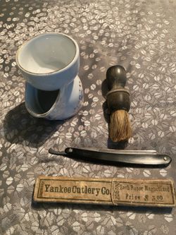 Antique Shaving Set
