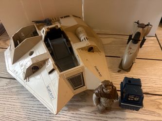 Star Wars Figures and Vehicles *Gonk Power Droid/Chief Chirpa/Speeder Bike/Snow Speeder*