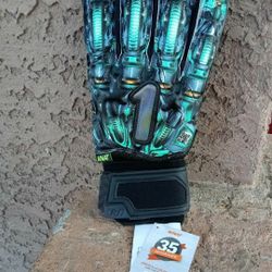 GUANTES DÉ PORTERO RINAT CON VARILLA PROFESIONAL # 10