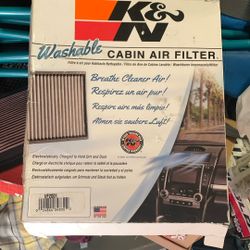 K&N Washable Cabin Air Filter