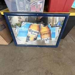 Corona Advertisment Mirror 