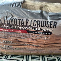 Electric Jeep Brand New Close In Box On Sale 