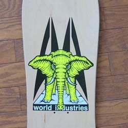 Vintage Rare World Industries Vallely Skateboard MINT NOS POWELL Peralta 