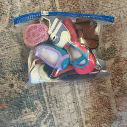 (FULL Bag) Of American Girl Doll Shoes (no Pairs)