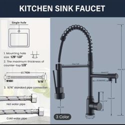 New in Box faucet kitchen