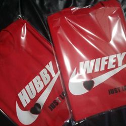 Hubby And Wifey Shirts 