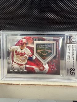 2024 Topps Shohei Ohtani Home Sweet Home Stadium Medallion BGS 8.5