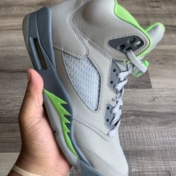 Air Jordan Green Bean 5s Size 8.5 No Box
