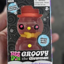 Nee Doh Squish Groovy Glowman