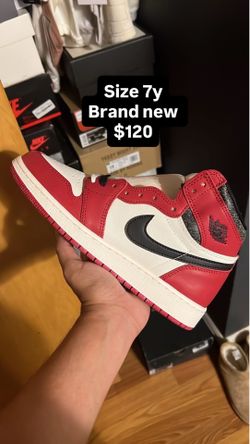 Jordan 1 lost and found size 7