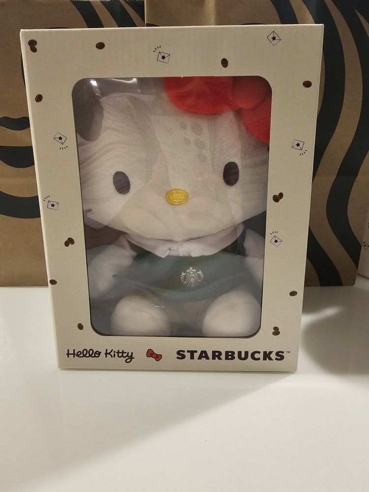 Hello Kitty Starbucks PLUSHIE
