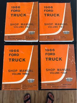 1966 OEM Ford truck shop manuals